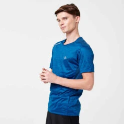 Kalenji T-shirt Running Respirant Homme - Dry+ Bleu Foncé -CourseKalenji 8544264