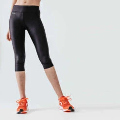 Kalenji Legging Court Running Femme - Dry Noir -CourseKalenji 8552202