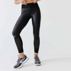 Kalenji Legging Long Running Respirant Femme - Dry+ Feel Violet -CourseKalenji 8595619