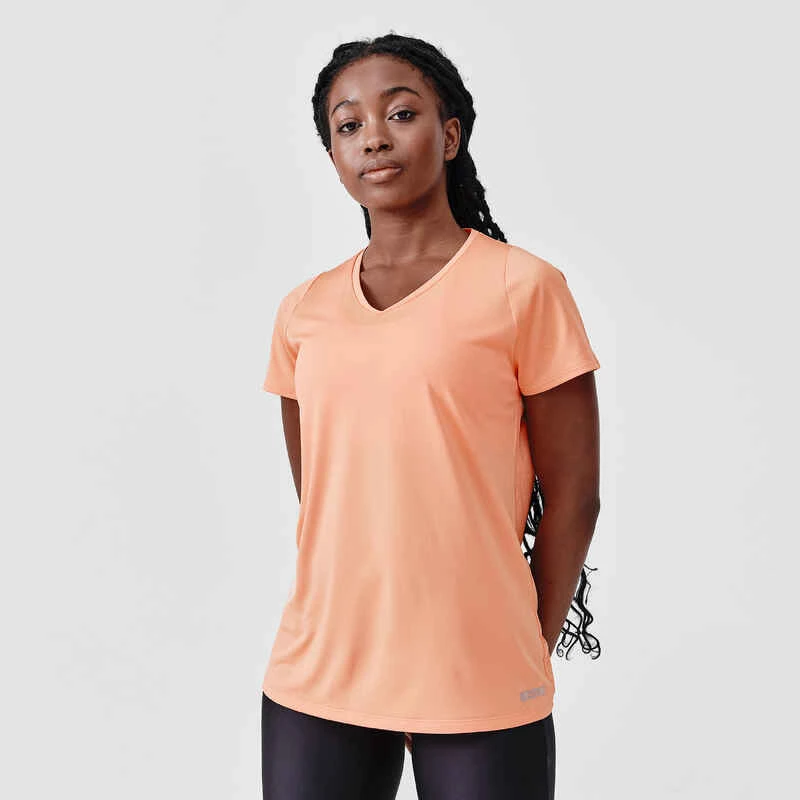Kalenji T-shirt Manches Courtes Running Respirant Femme - Dry Corail 13 Kalenji T-shirt Manches Courtes Running Respirant Femme - Dry Corail – Image 11