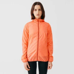 Kalenji Veste Running Coupe Vent Femme - Wind Corail -CourseKalenji 8607433