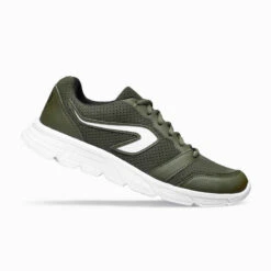 CHAUSSURES DE RUNNING FEMME KALENJI RUN 100 OLIVE -CourseKalenji 8608166