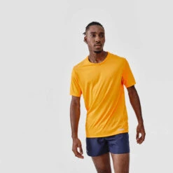 Kalenji T-shirt Running Respirant Homme - Dry+ Bleu Foncé -CourseKalenji 8666023