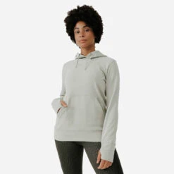 Kalenji Sweat à Capuche Running Chaud Femme - Hood 500 Gris Foncé 20 Kalenji Sweat à Capuche Running Chaud Femme - Hood 500 Gris Foncé -CourseKalenji 8750036