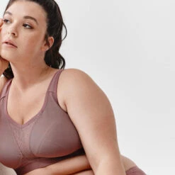 Kalenji Brassière Bretelles Croisables Maintien Fort Femme - Taupe -CourseKalenji brassiere bretelles croisables maintien fort femme taupe 3