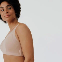 Kalenji Brassière Invisible Avec Coques Maintien Fort Femme - Beige -CourseKalenji brassiere invisible avec coques maintien fort femme beige 5