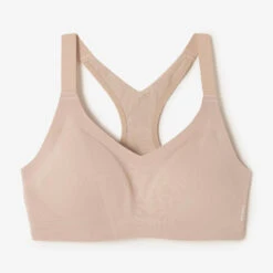 Kalenji Brassière Invisible Avec Coques Maintien Fort Femme - Beige -CourseKalenji brassiere invisible avec coques maintien fort femme beige 8