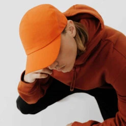 Kalenji CASQUETTE RUNNING AJUSTABLE HOMME FEMME ORANGE 16 Kalenji CASQUETTE RUNNING AJUSTABLE HOMME FEMME ORANGE -CourseKalenji casquette running ajustable noire homme femme 3