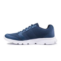 CHAUSSURES DE RUNNING HOMME KALENJI RUN 100 BLUE JEAN -CourseKalenji chaussure jogging homme run 100 gris 14