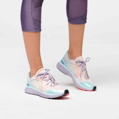 Kalenji CHAUSSURE RUNNING RUN CONFORT MIX PASTEL FEMME -CourseKalenji chaussure run confort mix pastel femme 7