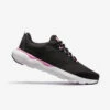 Kalenji CHAUSSURES De Running Femme JOGFLOW 500.1 Gris Foncé Et Rose. -CourseKalenji chaussures de running femme jogflow 5001 gris fonce et rose