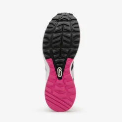 CHAUSSURES DE RUNNING FEMME KALENJI RUN ACTIVE GRIP Blanc Rose -CourseKalenji chaussures de running femme kalenji run active grip blanc rose 5