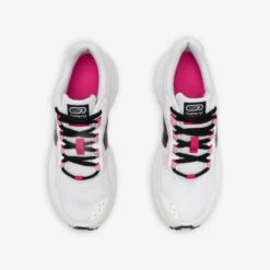 CHAUSSURES DE RUNNING FEMME KALENJI RUN ACTIVE GRIP Blanc Rose -CourseKalenji chaussures de running femme kalenji run active grip blanc rose 6