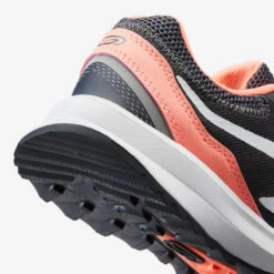 CHAUSSURES DE RUNNING FEMME KALENJI RUN ACTIVE GRIP GRIS CORAIL -CourseKalenji chaussures de running femme kalenji run active grip gris corail 2