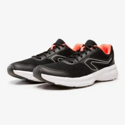 CHAUSSURES DE RUNNING FEMME KALENJI RUN CUSHION NOIR CORAIL -CourseKalenji chaussures de running femme kalenji run cushion noir corail 4