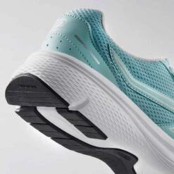 CHAUSSURES DE RUNNING FEMME KALENJI RUN CUSHION BLEU -CourseKalenji chaussures jogging cushion noir corail femme 4