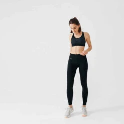 Kalenji Legging Running Chaud Femme - Warm Noir -CourseKalenji collant running run warm noir femme 2