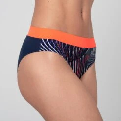 Kalenji CULOTTE D'ATHLETISME FEMME BLEUE ET ORANGE -CourseKalenji culotte dathletisme femme bleue et orange 5