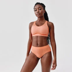 Kalenji Culotte Sans Coutures Femme - Rose Corail -CourseKalenji culotte sans coutures femme rose corail 2