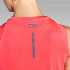 Kalenji Débardeur Respirant Running Femme - Dry Corail Fluo -CourseKalenji debardeur jogging run dry femme corail 3