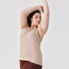 Kalenji Débardeur Respirant Running Femme - Soft Beige 2 Kalenji Débardeur Respirant Running Femme - Soft Beige -CourseKalenji debardeur respirant running femme soft beige