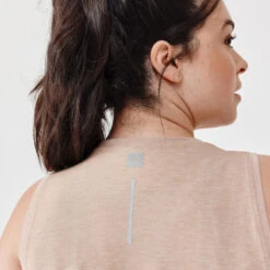 Kalenji Débardeur Respirant Running Femme - Soft Beige 15 Kalenji Débardeur Respirant Running Femme - Soft Beige -CourseKalenji debardeur respirant running femme soft beige 5