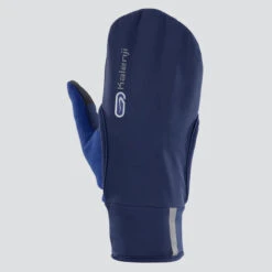 Kalenji Gants De Running Avec Moufle Amovible - Evolutiv' Bleu Marine -CourseKalenji gants de running avec moufle amovible evolutiv bleu marine 3