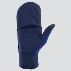 Kalenji Gants De Running Avec Moufle Amovible - Evolutiv' Bleu Marine -CourseKalenji gants de running avec moufle amovible evolutiv bleu marine 4