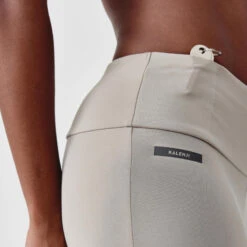 Kalenji Legging Court Running Femme - Support Beige -CourseKalenji legging court running femme support beige 2