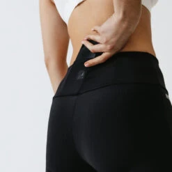Kalenji Legging Court Running Femme - Support Noir -CourseKalenji legging court running femme support noir 10