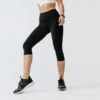Kalenji Legging Court Running Femme - Support Noir -CourseKalenji legging court running femme support noir 6