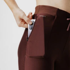 Kalenji Legging Court Running Respirant Femme - Run Dry 500 Marron 10 Kalenji Legging Court Running Respirant Femme - Run Dry 500 Marron -CourseKalenji legging court running respirant femme run dry 500 marron 3