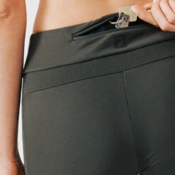 Kalenji Legging Running Long Chaud Femme - Warm+ Kaki -CourseKalenji legging running long chaud femme warm kaki 12