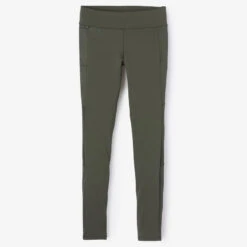 Kalenji Legging Running Long Chaud Femme - Warm+ Kaki -CourseKalenji legging running long chaud femme warm kaki 6