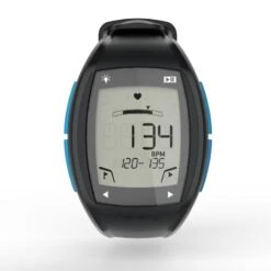Kalenji Montre Running Cardio - HR300 Noire Bleue -CourseKalenji montre running cardio hr300 noire bleue 2