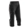 Kalenji PANTACOURT JOGGING FEMME RUN DRY NOIR 1 Kalenji PANTACOURT JOGGING FEMME RUN DRY NOIR -CourseKalenji pantacourt jogging femme run dry noir