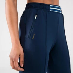 Kalenji PANTALON D'ATHLETISME ZIPPÉ FEMME BLEUE MARINE & CIEL -CourseKalenji pantalon dathletisme zippe femme bleue marine and ciel 1