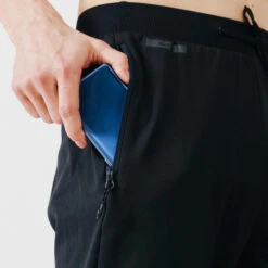 PANTALON DE RUNNING HOMME KALENJI WARM + NOIR -CourseKalenji pantalon de running homme kalenji warm noir 3