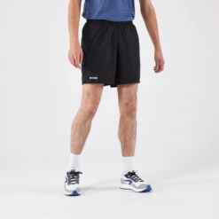 Kalenji Short De Running Homme - KIPRUN Run 100 Noir