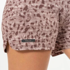 Kalenji Short Printé Running Femme - Dry Marron -CourseKalenji short printe running femme dry marron 2