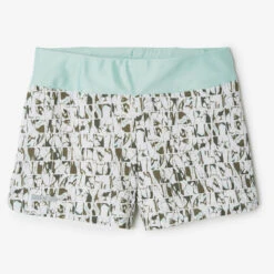 Kalenji Short Printé Running Femme - Dry Vert -CourseKalenji short printe running femme dry vert 7