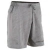 Kalenji SHORT RUNNING HOMME RUN DRY + N GRIS CLAIR
