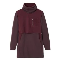 Kalenji Sweat Running Chaud Long Femme - Warm+ Long Marron -CourseKalenji sweat running chaud long femme warm long marron 5