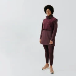 Kalenji Sweat Running Chaud Long Femme - Warm+ Long Marron 9 Kalenji Sweat Running Chaud Long Femme - Warm+ Long Marron -CourseKalenji sweat running chaud long femme warm long marron 9