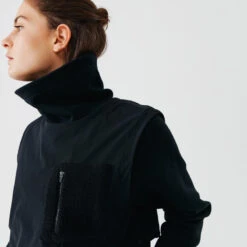 Kalenji Sweat Running Chaud Long Femme - Warm+ Long Noir -CourseKalenji sweat running chaud long femme warm long noir 3