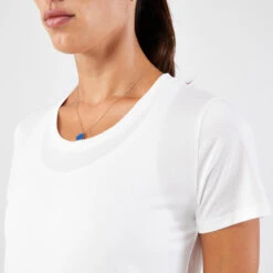Kalenji T-shirt De Running Respirant Femme - KIPRUN Run 100 Blanc 10 Kalenji T-shirt De Running Respirant Femme - KIPRUN Run 100 Blanc -CourseKalenji t shirt de running respirant femme kiprun run 100 blanc 2