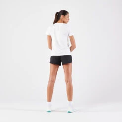 Kalenji T-shirt De Running Respirant Femme - KIPRUN Run 100 Blanc 12 Kalenji T-shirt De Running Respirant Femme - KIPRUN Run 100 Blanc -CourseKalenji t shirt de running respirant femme kiprun run 100 blanc 4