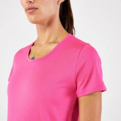 Kalenji T-shirt De Running Respirant Femme - KIPRUN Run 100 Bleu Fuchsia 10 Kalenji T-shirt De Running Respirant Femme - KIPRUN Run 100 Bleu Fuchsia -CourseKalenji t shirt de running respirant femme kiprun run 100 bleu fuchsia 2