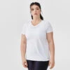 Kalenji T-shirt Manches Courtes Running Respirant Femme - Dry Blanc 2 Kalenji T-shirt Manches Courtes Running Respirant Femme - Dry Blanc -CourseKalenji t shirt manches courtes running respirant femme dry blanc