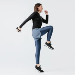 Kalenji T-shirt Manches Longues Running Femme - Sun Protect Noir -CourseKalenji t shirt manches longues running femme sun protect noir 9